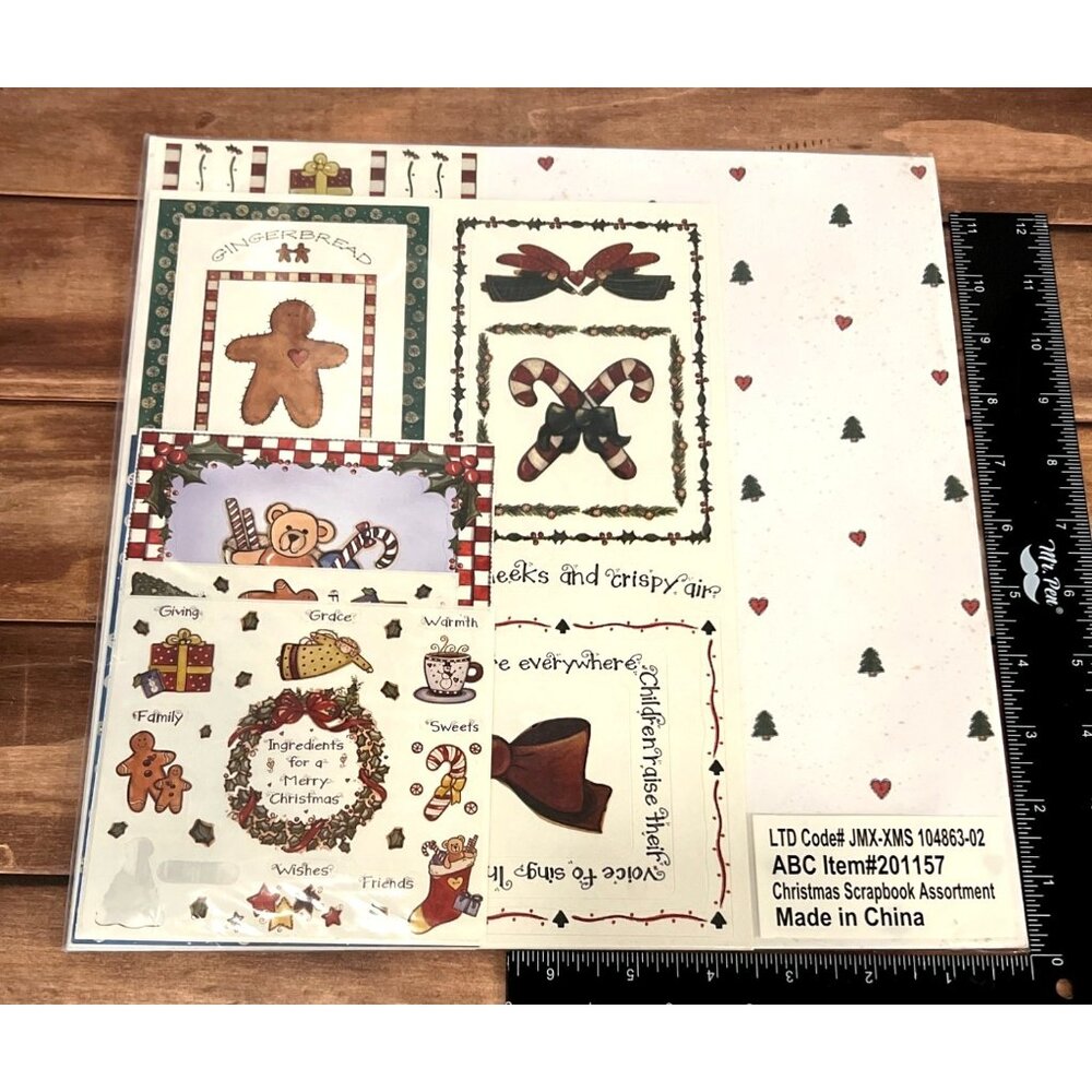Christmas Scrapbook Assortment By Colorbok